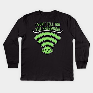 Password! Kids Long Sleeve T-Shirt